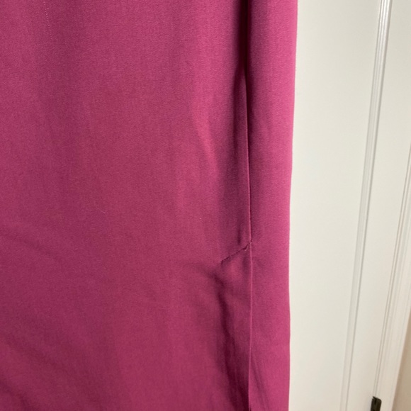 70’s does 40’s Vintage Magenta Skirt Pinup XL - Picture 3 of 8